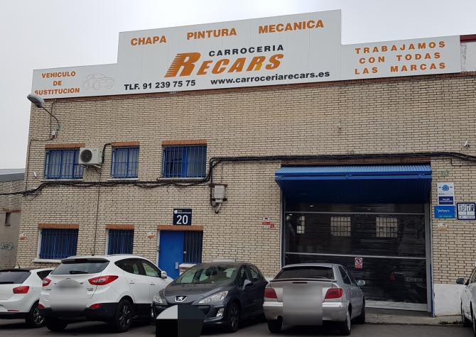 CARROCERIA RECARS C/ Batalla de Brunete, 20 Fuenlabrada - 912 397 575 - Carroceria RECARS 